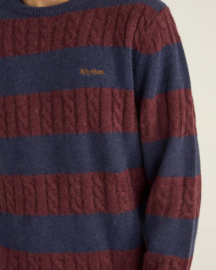 Pablo Mohair Stripe - Pull HommePullRhythm