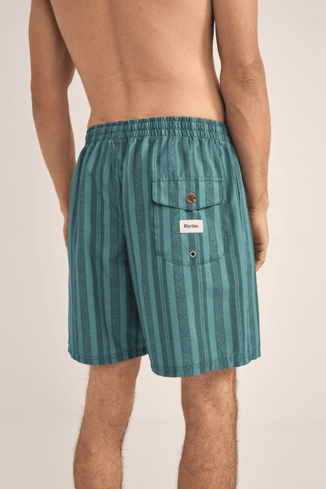 Paisley Stripe Beach Short Homme#ShortsRhythm