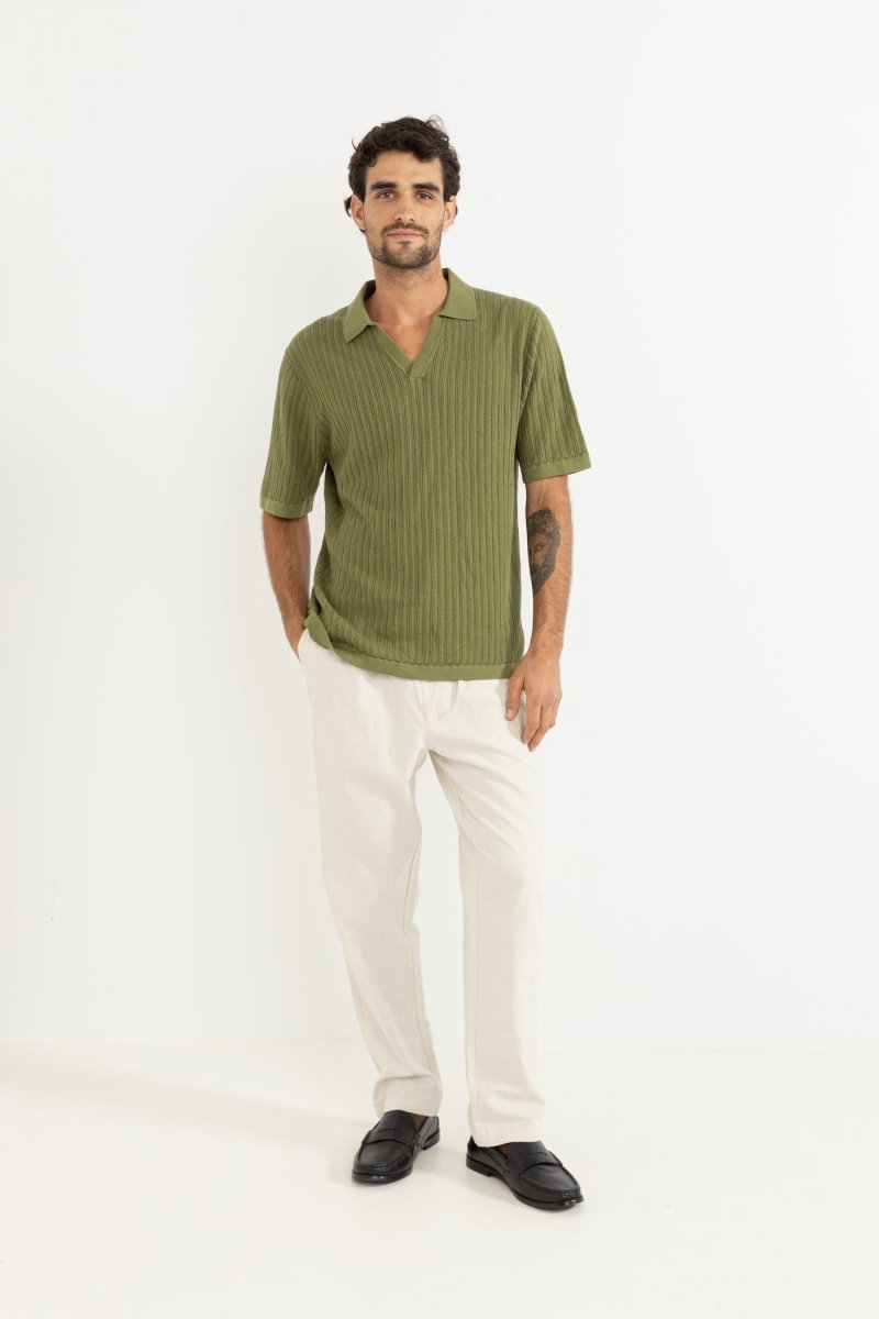 Relaxed Knit - Polo HommeTee ShirtsRhythm