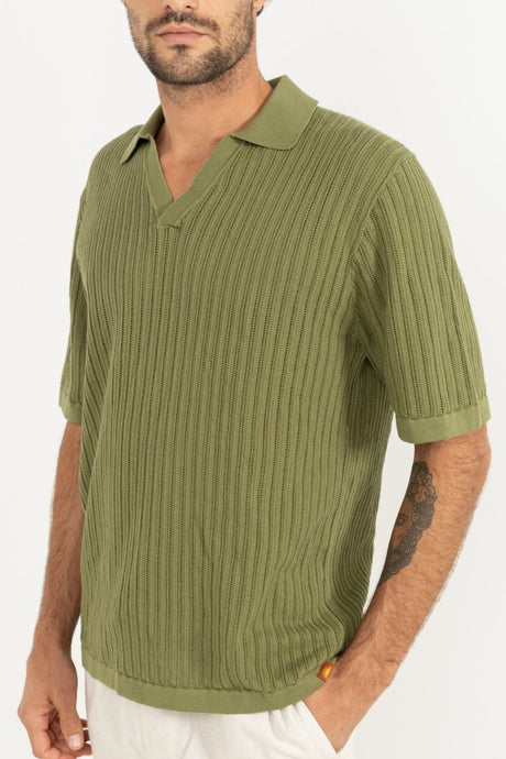 Relaxed Knit - Polo HommeTee ShirtsRhythm