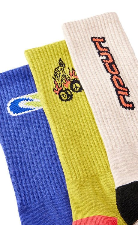 Retro Crew Chaussettes Homme#ChaussettesRip Curl