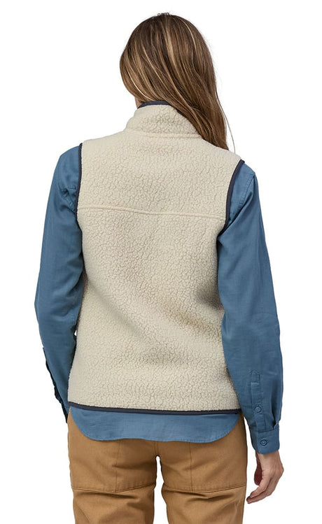 Retro Pile Polaire Sans Manche Femme#PolairesPatagonia