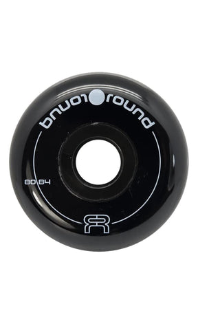 Round 80mm 84A Roues De Roller En Ligne (Lot de 4)RouesFr Skates