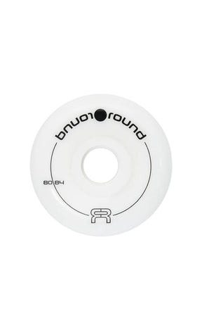 Round 80mm 84A Roues De Roller En Ligne (Lot de 4)#RouesFr Skates