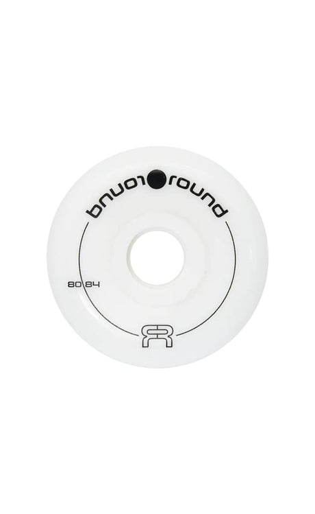 Round 80mm 84A Roues De Roller En Ligne (Lot de 4)#RouesFr Skates