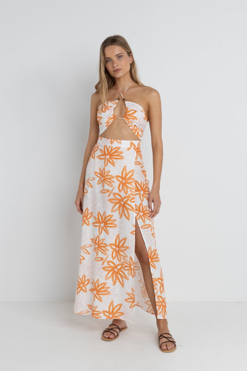 Sanctuary Floral Cut Out - Robe Longue FemmeDressRhythm