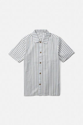 Seersucker Stripe S/S - Chemise HommeChemisesRhythm