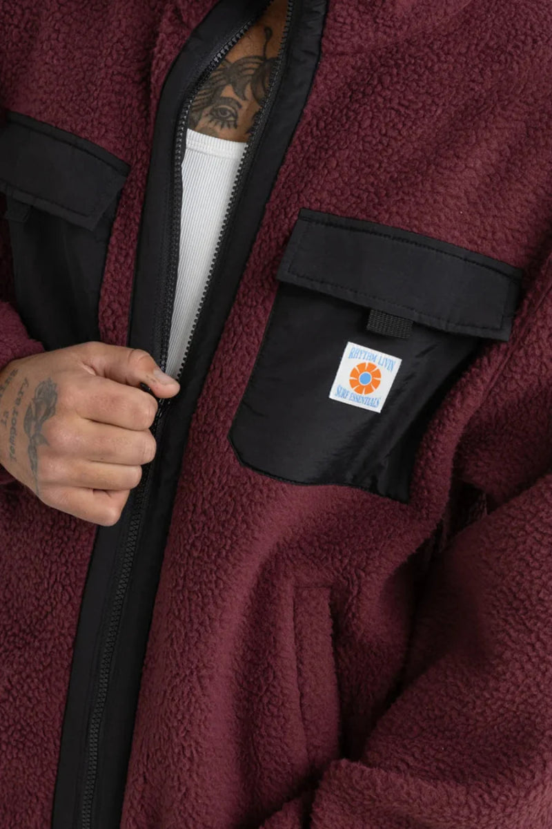 Sherpa Zip - Polaire HommeSweatsRhythm