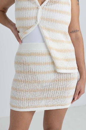 Sol Stripe - Jupe Courte FemmeOverswimRhythm