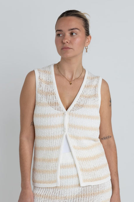 Sol Stripe Longline - Gilet FemmeOverswimRhythm