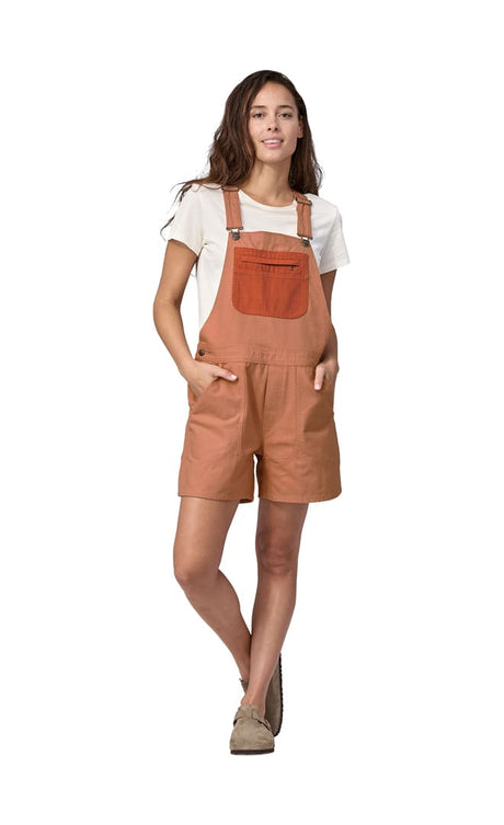Stand Up Terra Pink Salopette Femme#SalopettesPatagonia