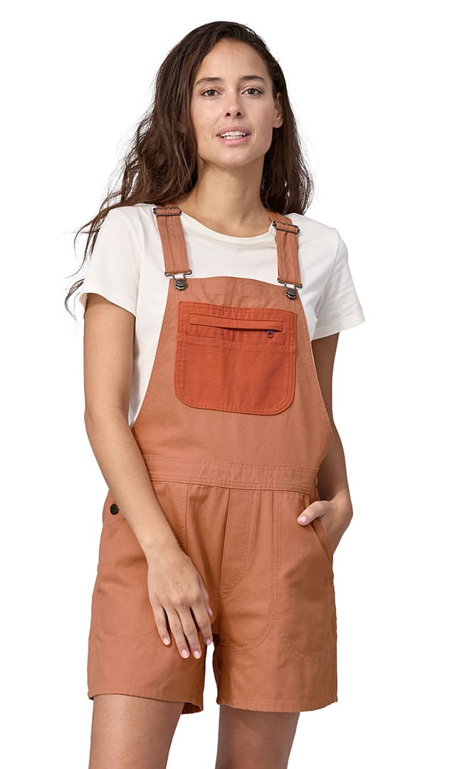 Stand Up Terra Pink Salopette Femme#SalopettesPatagonia