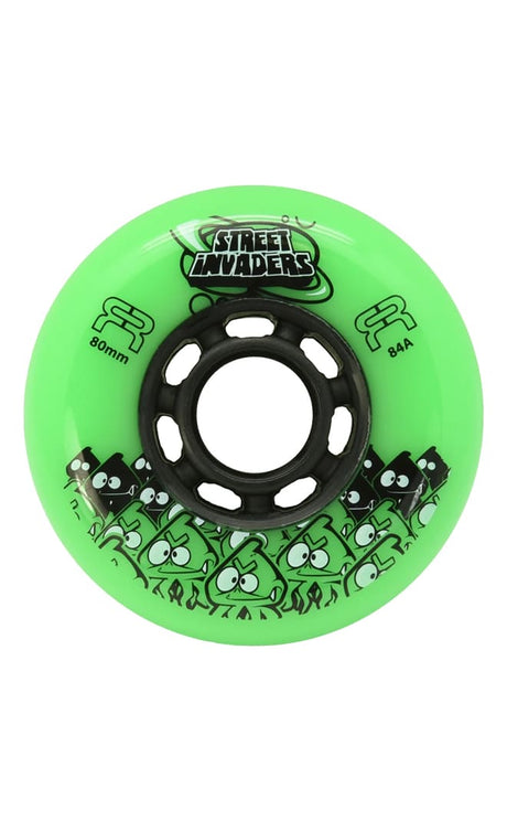 Street Invaders 72mm 84A Roues De Roller En Ligne (Lot de 4)#RouesFr Skates