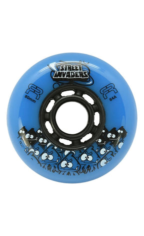 Street Invaders 76mm 84A Roues De Roller En Ligne (Lot de 4)#RouesFr Skates