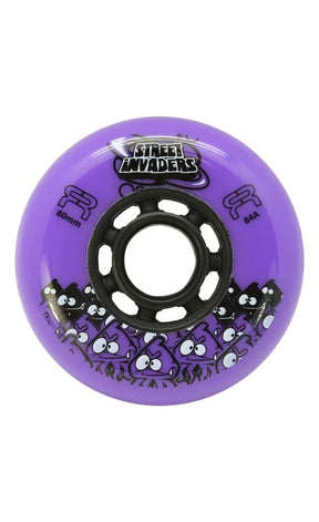 Street Invaders 80mm 84A Roues De Roller En Ligne (Lot de 4)#RouesFr Skates