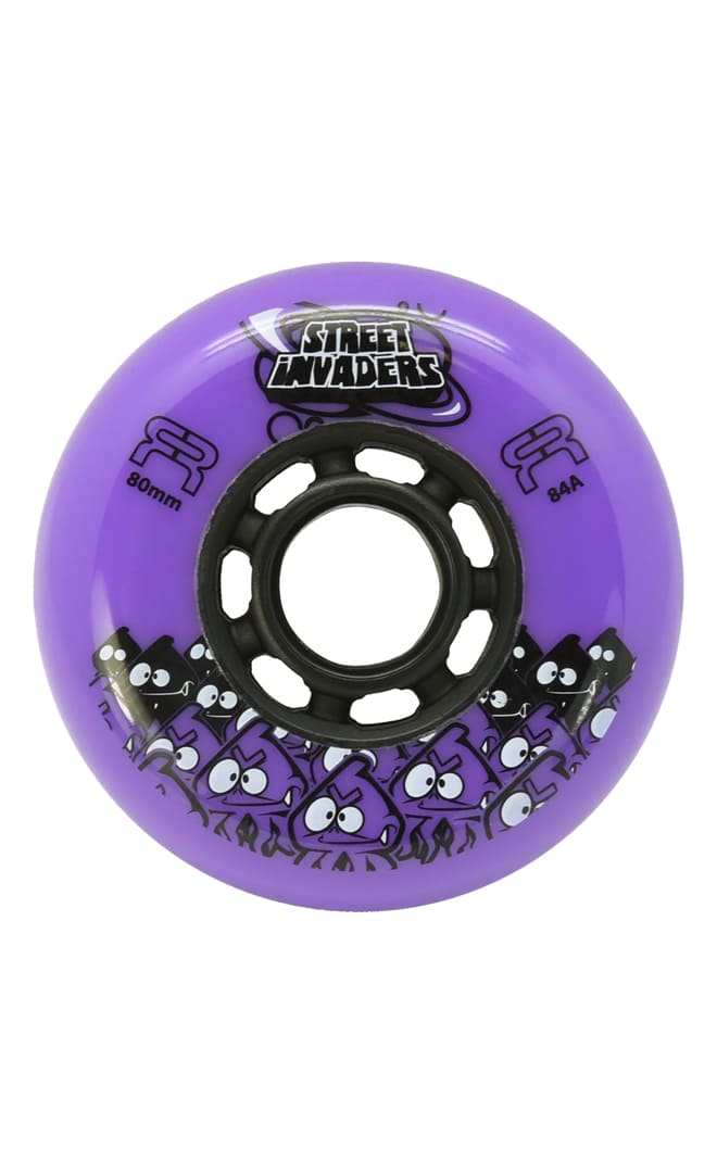 Street Invaders 80mm 84A Roues De Roller En Ligne (Lot de 4)#RouesFr Skates
