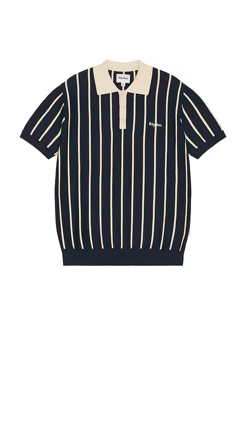 Striped Knit - Polo HommeTee ShirtsRhythm