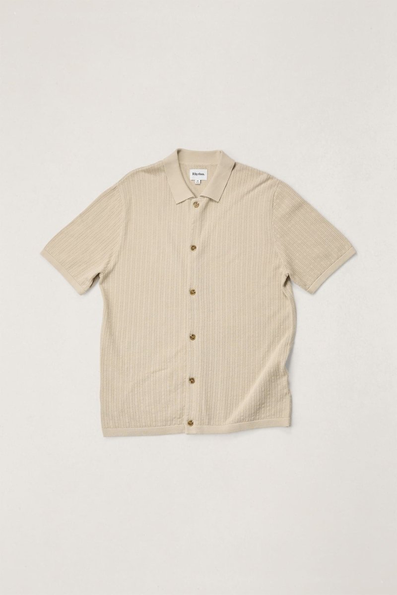 Textured Knit SS - Chemise HommeChemisesRhythm