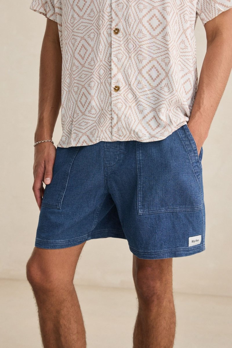 Textured Wale - Short HommeShortsRhythm