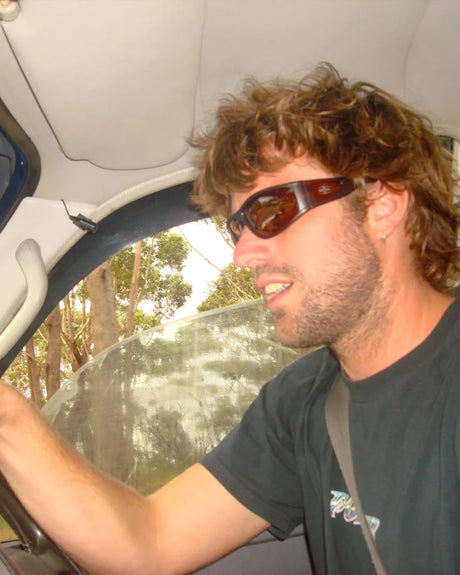The Vacationer Matte Black/Black Polarised - Lunettes de SoleilLunettes De SoleilRitual Vision