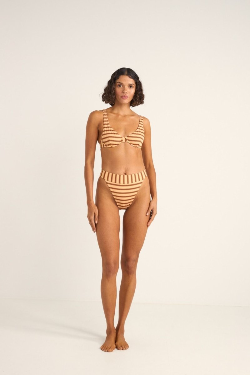 Tide Stripe Hi Banded - Bas De Maillot FemmeMaillots De BainRhythm