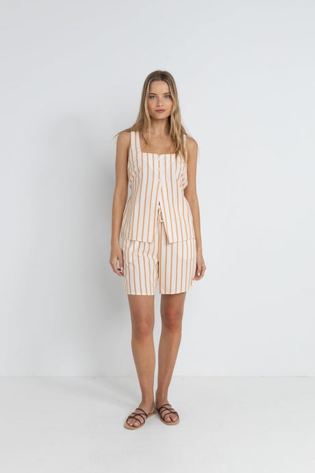 Tide Stripe Long - Veste FemmeDébardeursRhythm