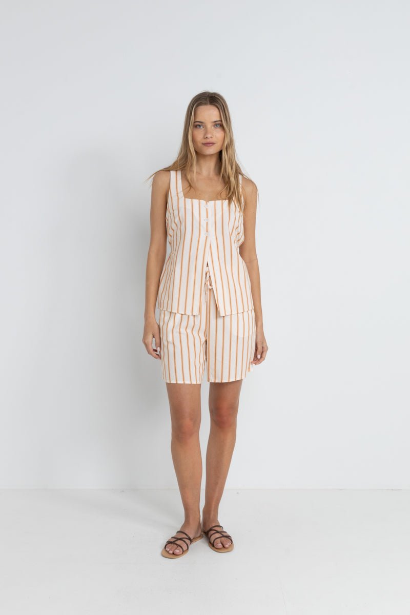 Tide Stripe Long - Veste FemmeDébardeursRhythm