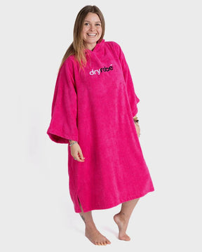 Towel Robe - Poncho Coton Organic Adulte RosePonchosDryrobe