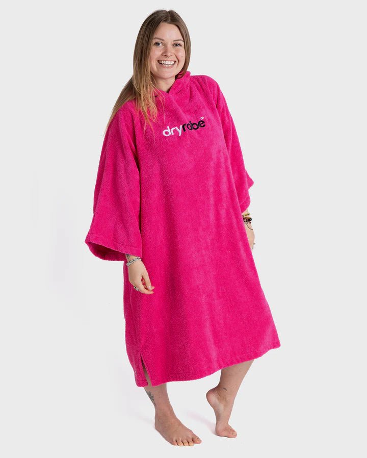 Towel Robe - Poncho Coton Organic Adulte RosePonchosDryrobe