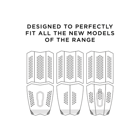 Triple Traction - 3 Pièces Pad De SurfPadsMdns