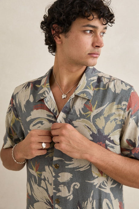 Tropical Camo SS - Chemise HommeChemisesRhythm