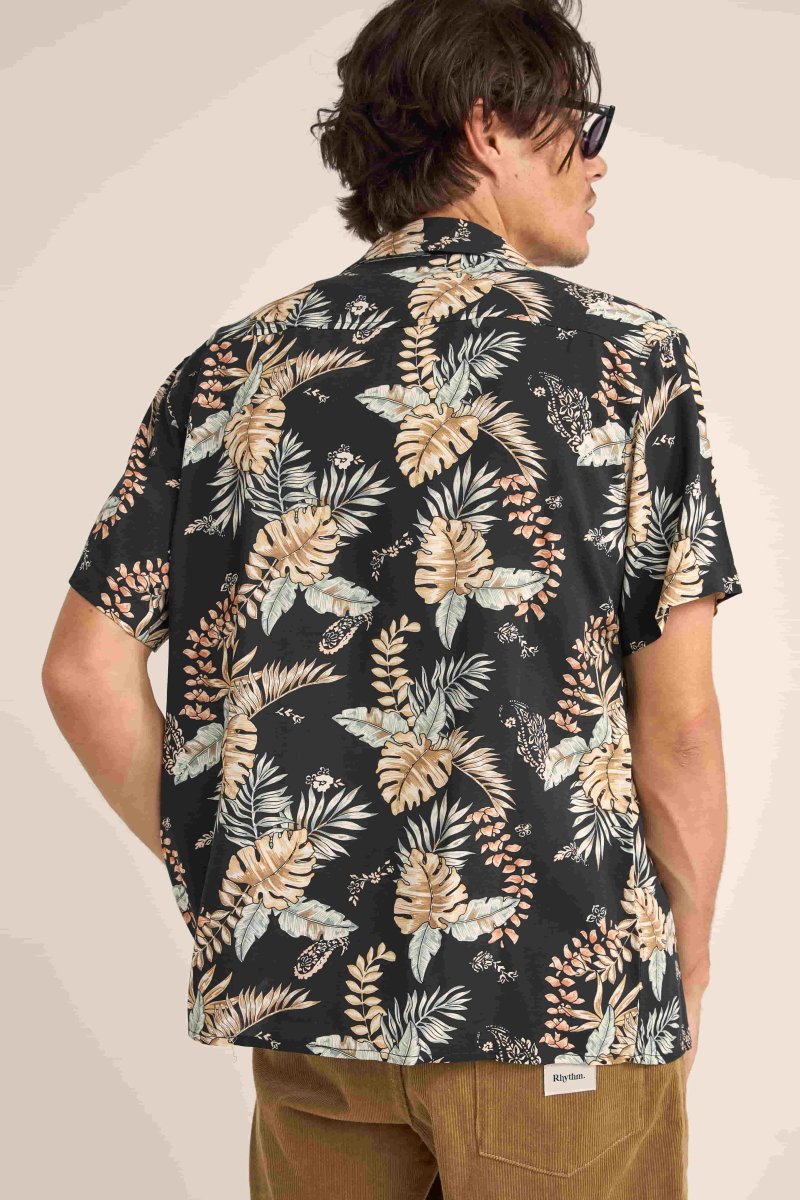 Tropical Paisl Ss Chemise Homme#ChemisesRhythm