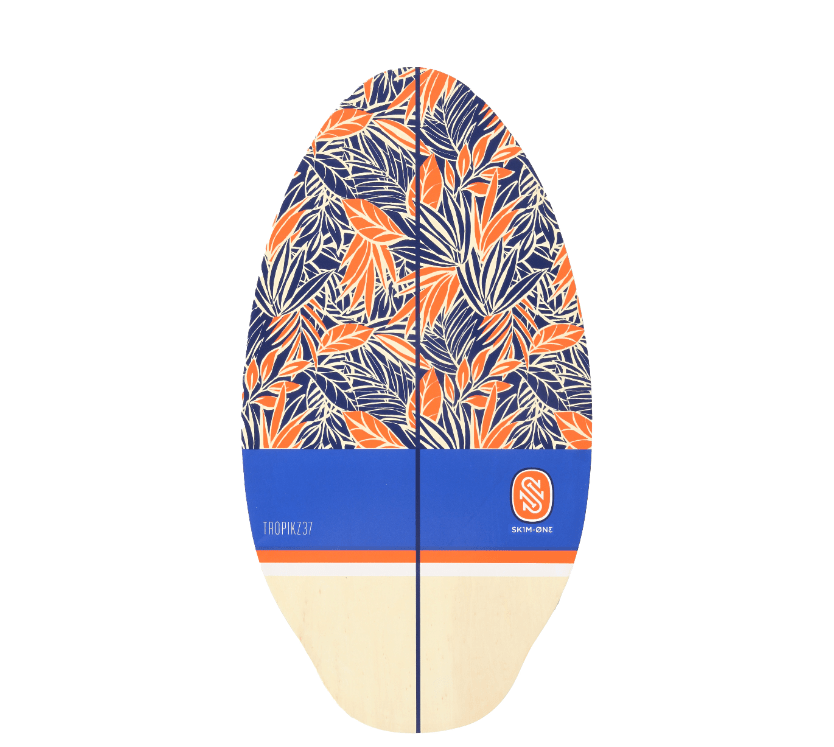 TROPIKZ 37 - Planche De Skimboard BoisSkimboardsSkim One