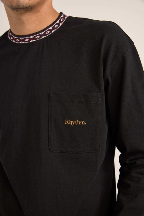 Vintage Jac L/S - T-Shirt HommeTee ShirtsRhythm