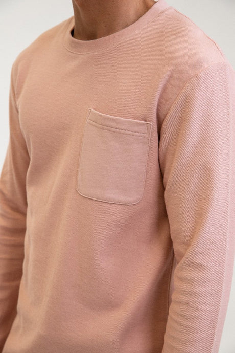 Vintage Terry T-Shirt Manches Longues Homme#Tee ShirtsRhythm