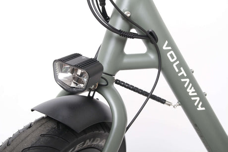 Voltaway Twinnee Vélo Electrique Bi-Place FeldgrauHawaiiSurf