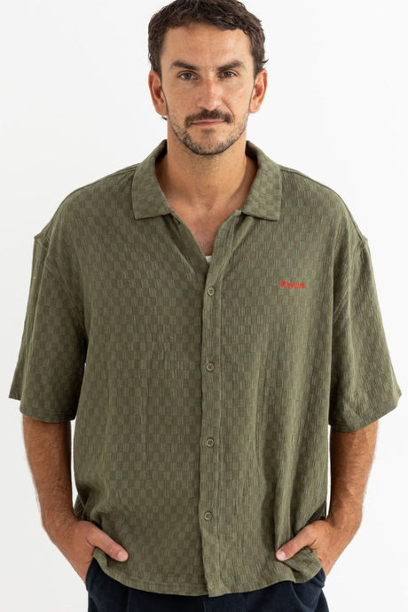 Wash Check Relaxed SS - Chemise HommeChemisesRhythm