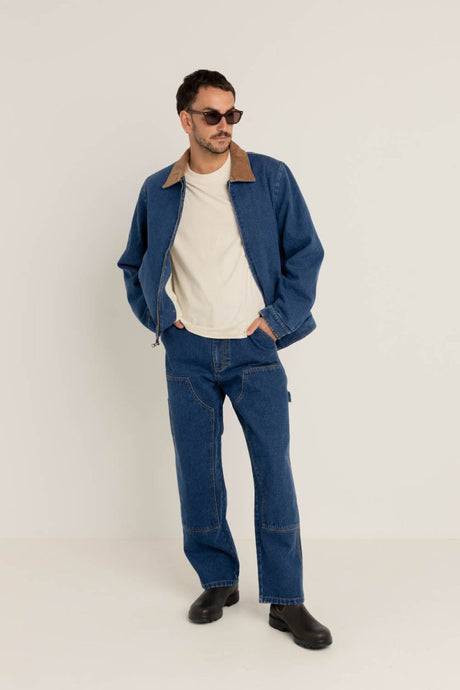 Washed Denim James - Veste HommeVestesRhythm