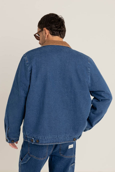 Washed Denim James - Veste HommeVestesRhythm