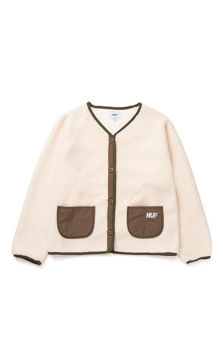 Wo 10K Sherpa Veste Femme#VestesHuf