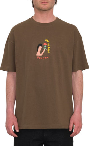 Arthur Longo 1 Dark Earth T-Shirt Homme#Tee ShirtsVolcom
