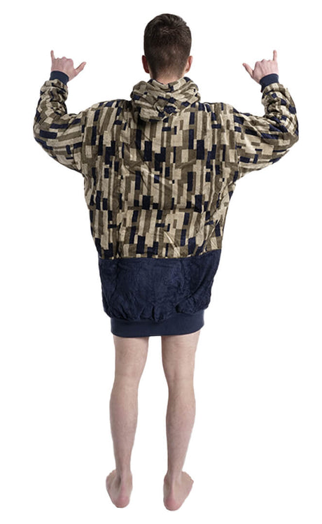 Boy Friend Bumpy Jacquard Beige/Argile Poncho#PonchosAll In