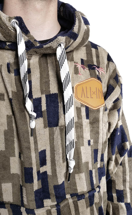 Boy Friend Bumpy Jacquard Beige/Argile Poncho#PonchosAll In