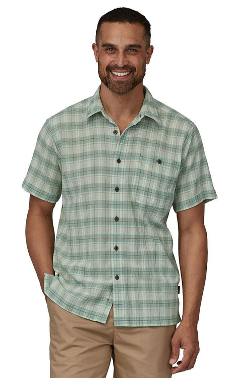 Breezy Plaid Chemise Homme#ChemisesPatagonia