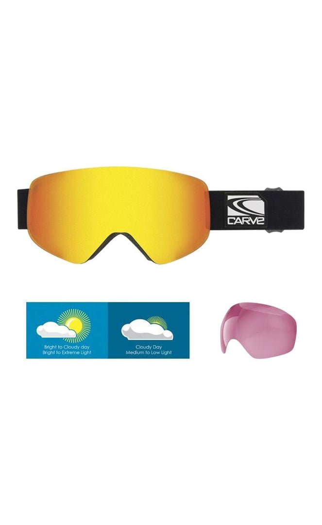 Carve Infinity Masque De Snowboard#MasquesCarve