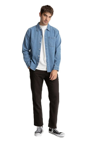 DENIM CHEMISE L/S RHYTHM#ChemisesRhythm