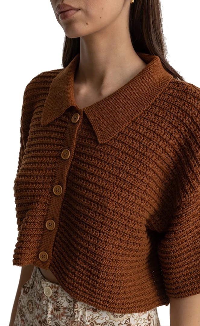 EVERMORE KNIT SHORT SLEEVE SHIRT#DébardeursRhythm