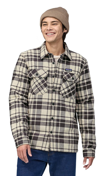 Insulated Organic Cotton Chemise Homme#ChemisesPatagonia