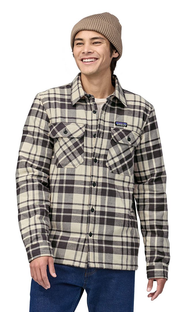 Insulated Organic Cotton Chemise Homme#ChemisesPatagonia