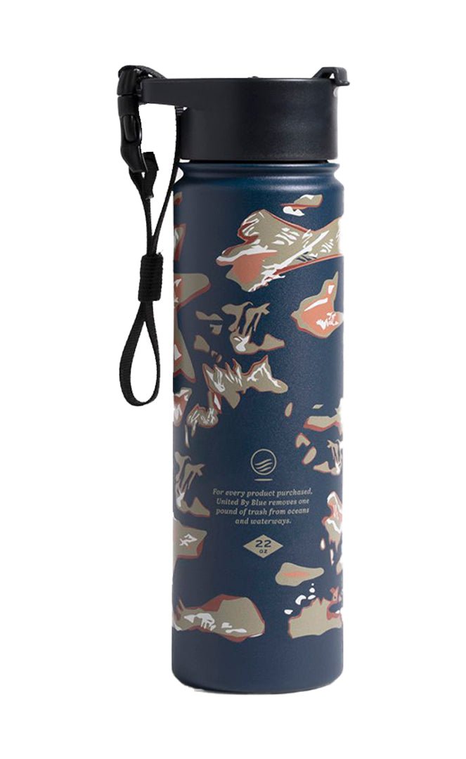 Insulated Steel Gourde 65 Cl#BouteillesUnited By Blue